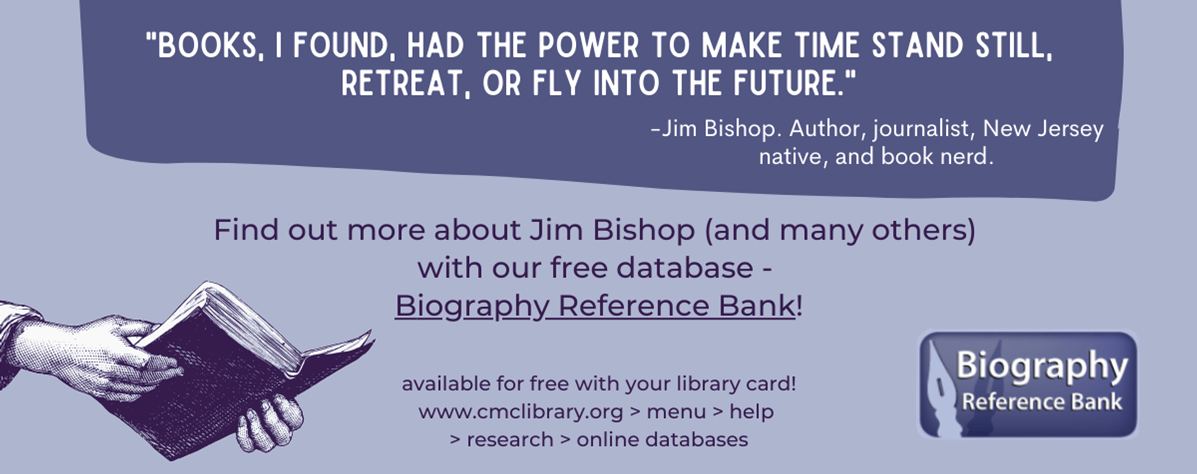Check out the library's free databases through the Research page of our website.